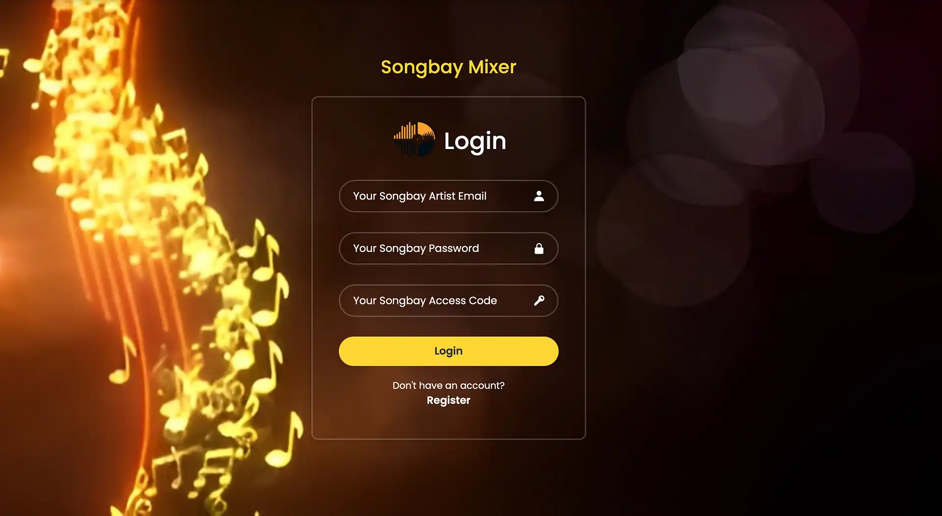Songbay song splitting remix interface