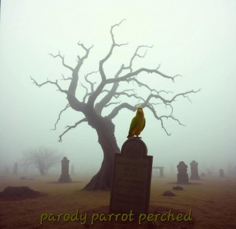 Parody Parrot Perched